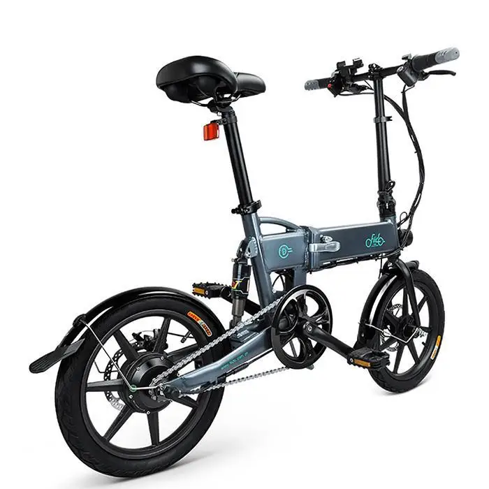 Flash Deal Aluminum Alloy Folding Electric Bicycle With Pedals 250W D2 Hub Motor EU Plug Casual, Travel, Outdoor, etc 10