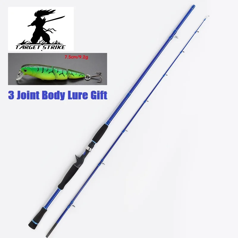 

2.10m NANO 30T Japanese Toray Carbon Heavy Action Bass Fishing Casting Rod. Lure Weight 30-70g
