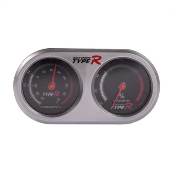 

Car Accessories Thermometer Hygrometer 2 In 1 Automobile Interior Ornaments