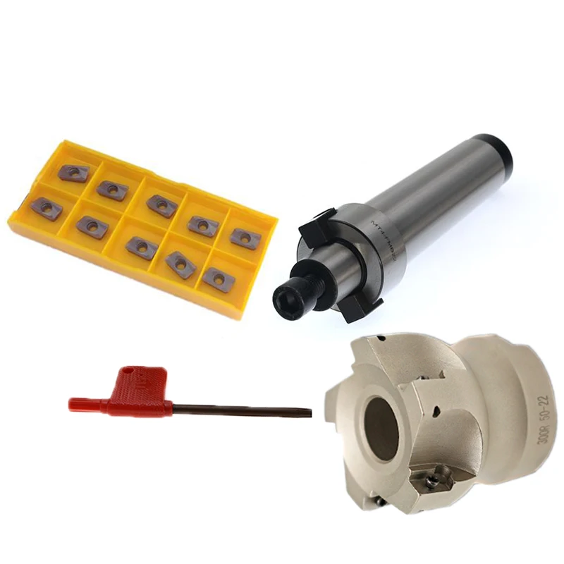 

MT4 FMB22 M16 MT3 FMB22 M12 MT2 FMB22 M10+BAP300R 50-22-5T Combi Shell Mill Arbor Morse Taper Tool Holder CNC Milling Machine