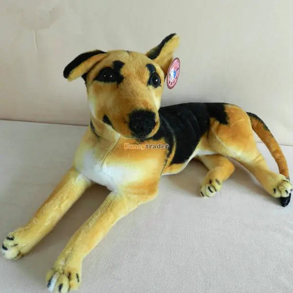 Fancytrader 24'' / 60cm Giant Stuffed Plush Simulated Germany Shepherd Police Dog Toy, Free Shipping FT50601 Fancytrader 24'' / 60cm Giant Stuffed Plush Simulated Germany Shepherd Police Dog Toy, Free Shipping FT50601