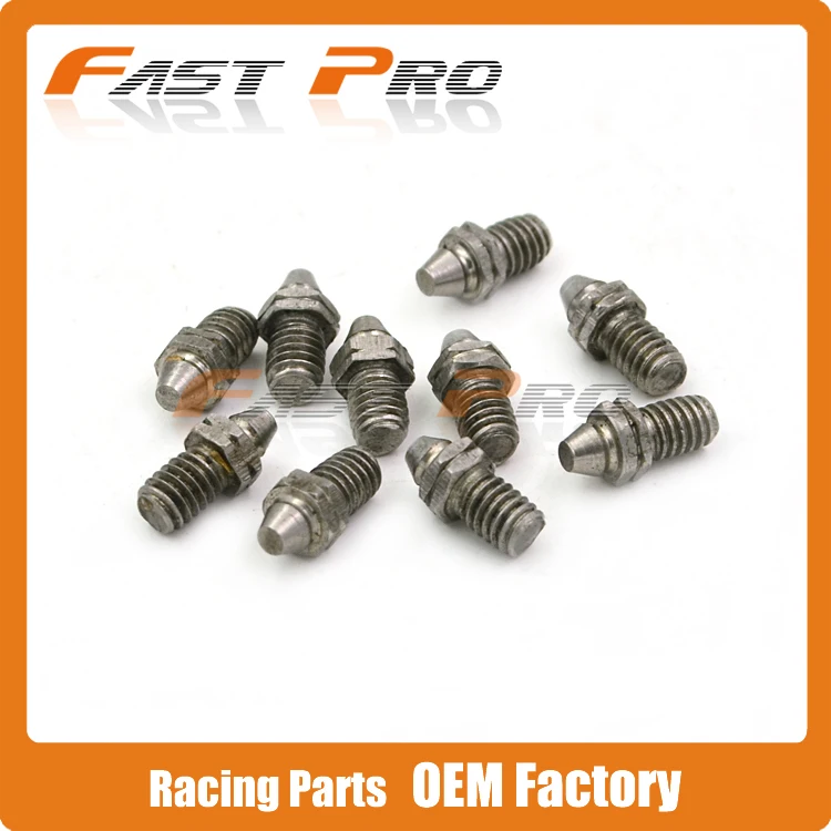

M4*0.7 10X Bolts Teeth For KTM CRF YZF WRF KXF KLX RMZ RMX DRZ Aftermarket CNC Foot Peg Pesdal Rest MX Enduro