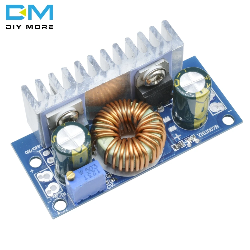 

DC-DC Boost Converter Board 4.5V-32V to 5-42V 6A Step Up Adjustable Power Supply Module Non-isolated Short Circuit Protection