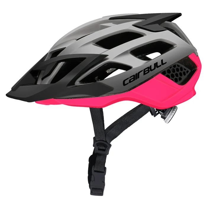 Cairbull горный велосипедный шлем Casco MTB велосипедный шлем с удаляемый козырек сверхлегкий спортивный безопасный велосипедный шлем BMX - Цвет: Fuchsia Pink