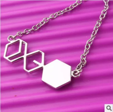 Fashion Jewelry Charm EXO Pendant Necklace For Men And Women