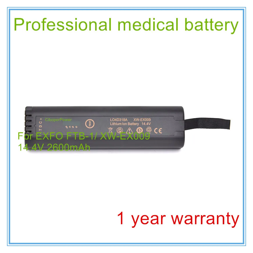 

Replacement For LO4D318A,XW-EX009,FTB-1 Optical time-domain reflectometer battery