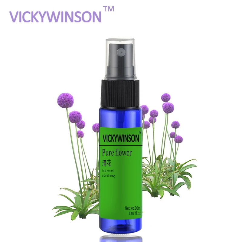 

VICKYWINSON Pure flower deodorization spray 30ml Freshener Spray Flirting Attractant Fragrant Deodorant Long Lasting Fragrance