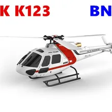 XK K123 с управлением от первого лица без контроллера(без пульта ДУ) 6CH бесщеточный AS350 весы 3D6G Системы RC вертолет обновления WLtoys V931