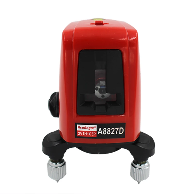 

A8827D 360 Degree Self-leveling 3 Lines 3 Points Rotary Horizontal Vertical Red Laser Levels Cross laser Line + Laser Highlights