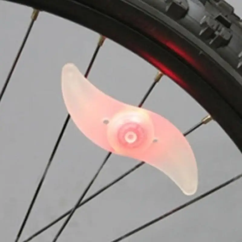 Perfect New Bicycle Light with Battery Bike Accessories Bike Spoke Wheel Light Safe Bicycle lamp 4