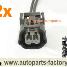 Длинные yue 2 шт 2-сторонний IAT ECT Vtec разъем Разъем pigtail чехол для Honda acura пилотное соглашение 6"