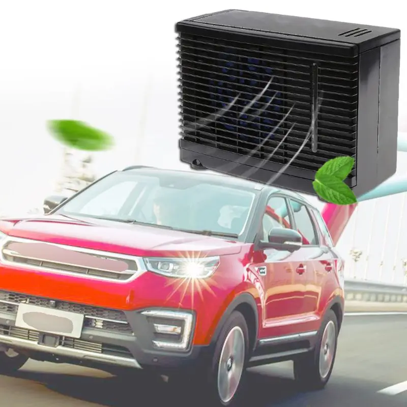 Регулируемый 12V автомобильный Кондиционер охлаждающий вентилятор водяной лед