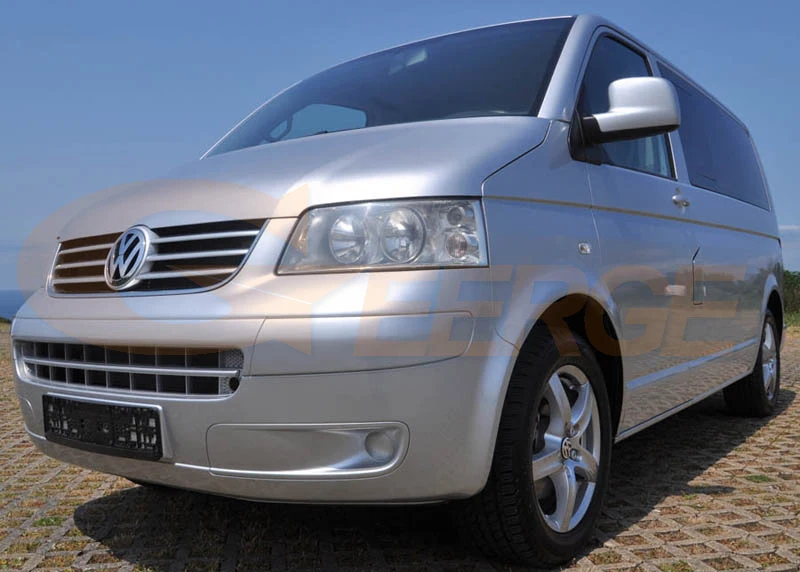 Для Volkswagen VW Transporter Caravelle T5 2003-2009 отличное Ультра яркое освещение CCFL ангельские глазки комплект Halo Кольцо