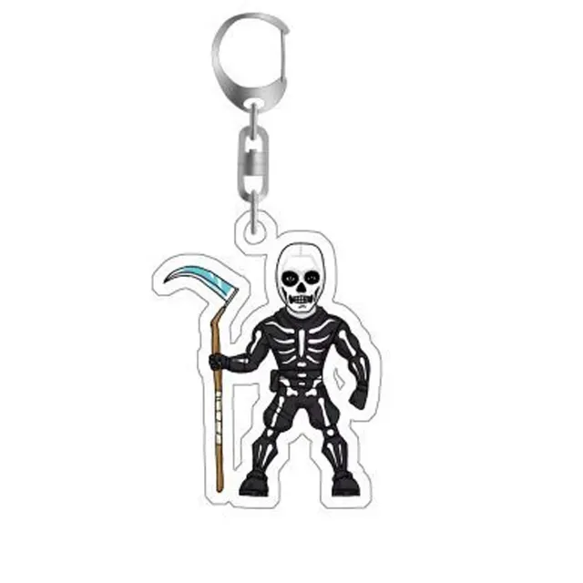 fortnite skull trooper keychain