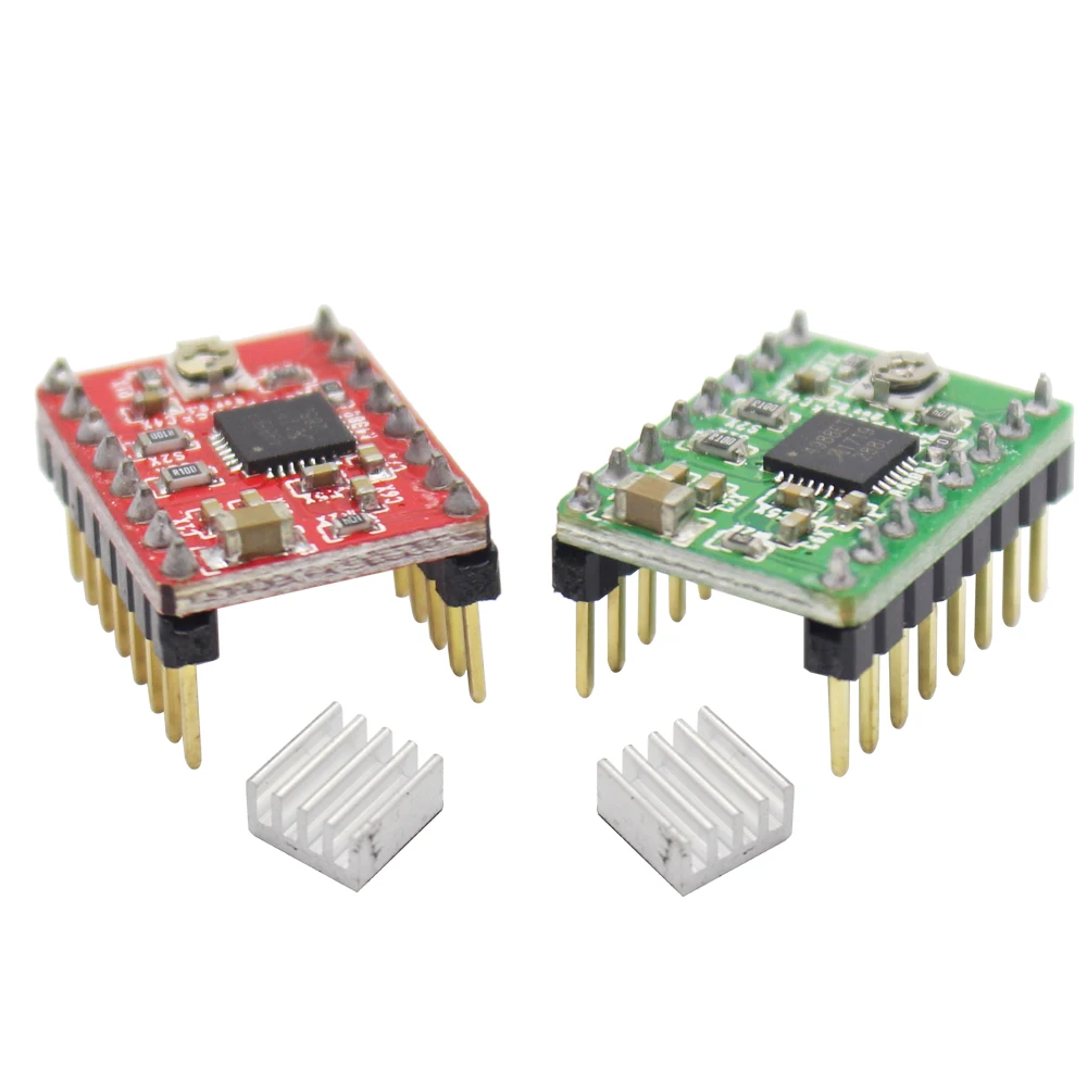 

Reprap Stepper Driver A4988 Stepper Motor Driver Module with Heatsink