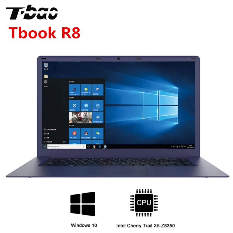 T-Bao Tbook R8 Laptop 15.6inch Windows 10 Intel Cherry Trail X5-Z8350 CPU Quad Core Computer 4GB DDR3L 64GB EMMC Notebook T-Bao Tbook R8 Laptop 15.6inch Windows 10 Intel Cherry Trail X5-Z8350 CPU Quad Core Computer 4GB DDR3L 64GB EMMC Notebook
