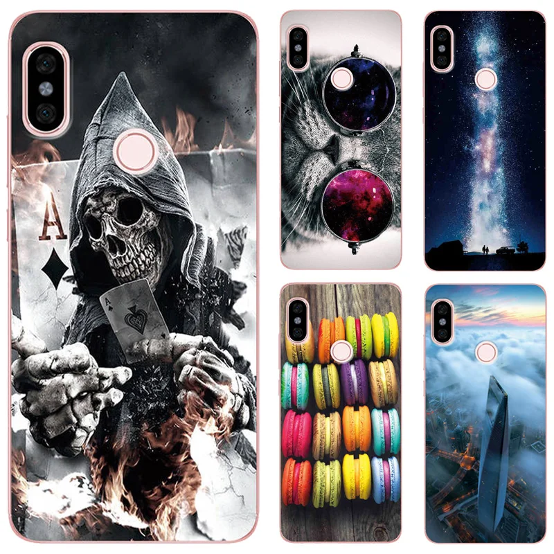 

Case For Xiaomi Redmi Note 6 Pro 6.26" Animal Patterned TPU Soft Shell For Xiaomi Redmi Note 6 Pro Case Phone Back Cover Fundas