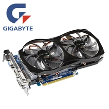 Видеокарта GIGABYTE GV-N650WF2-1GI GTX 650 1 ГБ 128 бит GDDR5 видеокарты для nVIDIA GTX650 Geforce HDMI Dvi используемые карты VGA