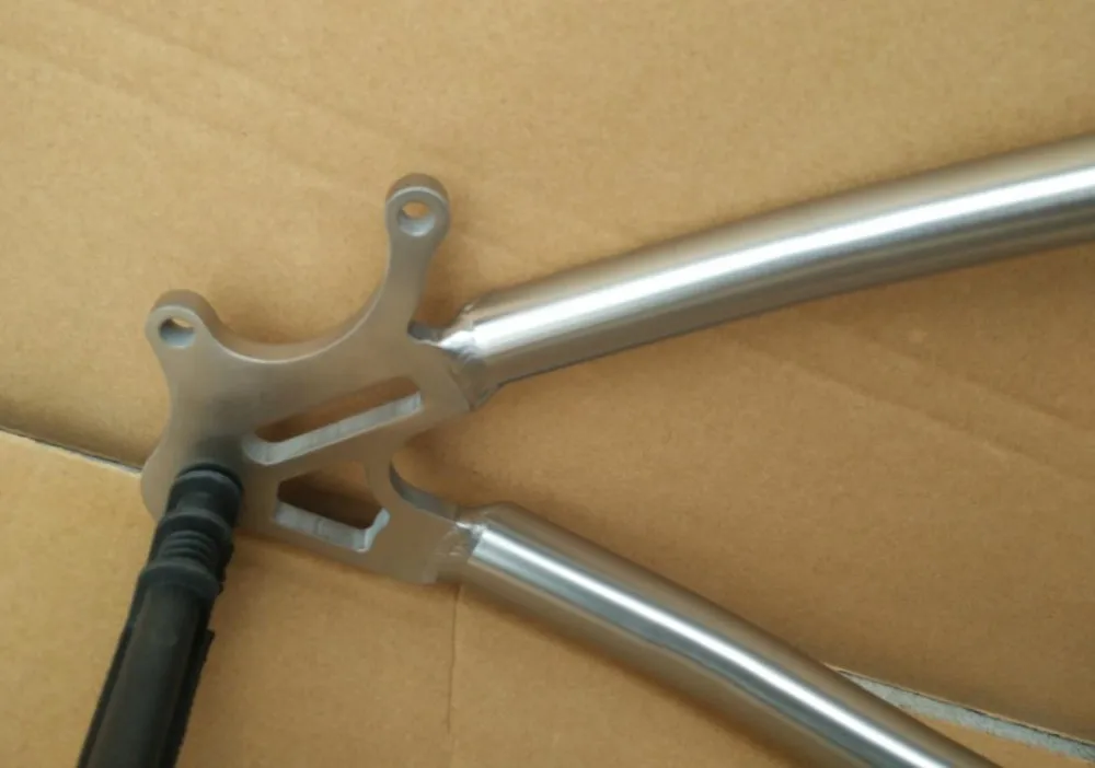 Clearance Titanium  Disc brakes  Titanium  frame  Kalosse  27.5*17 inch  frame  MTB frame  Mountain bike 27.5er 7