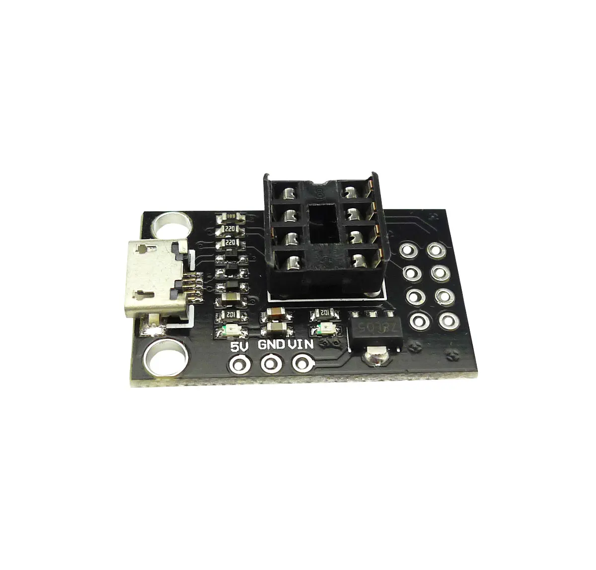Программатор разработки Aihasd плата с Pins для ATtiny13A ATtiny25 ATtiny45 ATtiny85 DIP 8 ATMEL| |