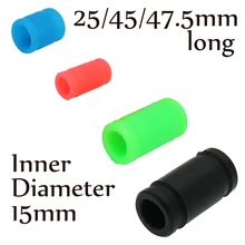 Livraison gratuite Silicone Joint échappement caoutchouc adaptateur tuyau d'échappement coupleur caoutchouc pour 1/10 Nitro RC voiture HSP Himoto HPI Traxxas(China)