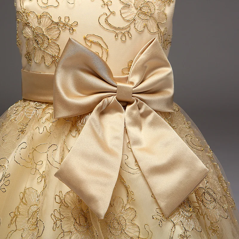 Retail 2017 New Arrival Summer Girl Dress Recommended High-End Exquisite Embroidery Champagne Dress For Flower Girl Dress L9027 HTB1C6q5QXXXXXXbXVXXq6xXFXXXl - Retail 2017 New Arrival Summer Girl Dress Recommended High-End Exquisite Embroidery Champagne Dress For Flower Girl Dress L9027