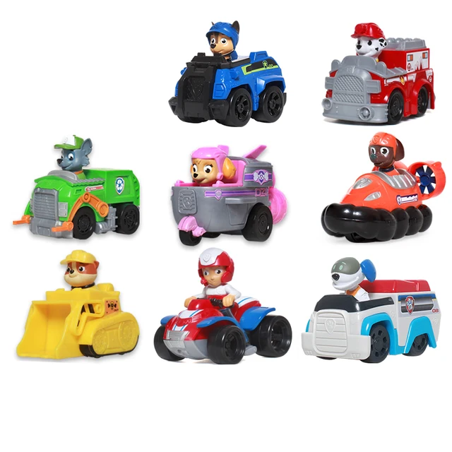 paw patrol dog puppy patrol car patrulla canina toys chase marshall