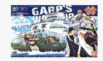 Original anime one piece Monkey D Garp Grand ship collection boat 08 Assembling toy model kit boy kids gifts Brinquedo HQ.3 | Игрушки и