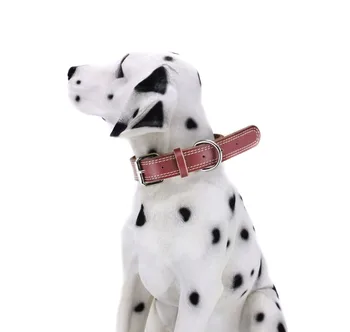 

Top Quality Genuine Luxury Leather Dog Collar Pet Collar for Small Medium Large puppies Leather Collar