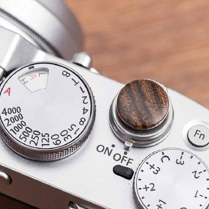 Деревянная кнопка спуска затвора LXH для камеры Fujifilm чехол горячего башмака X100F X T20
