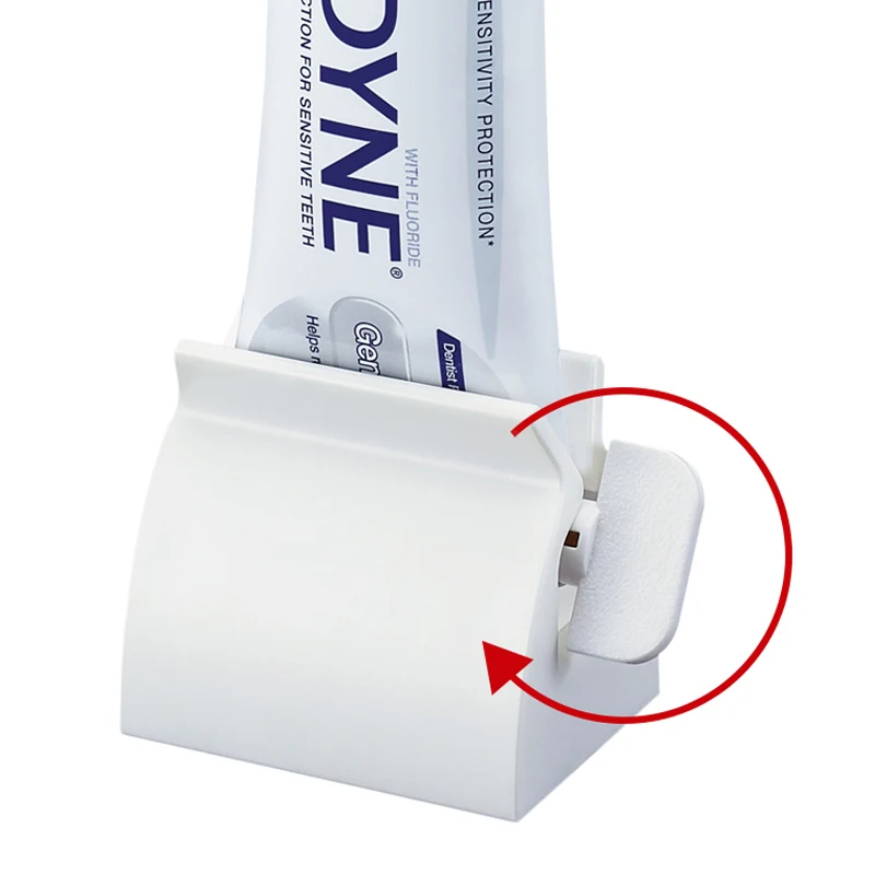 

Rolling Toothpaste Tube Squeezer Toothpaste Cosmetic Seat Dispenser Holder Stand