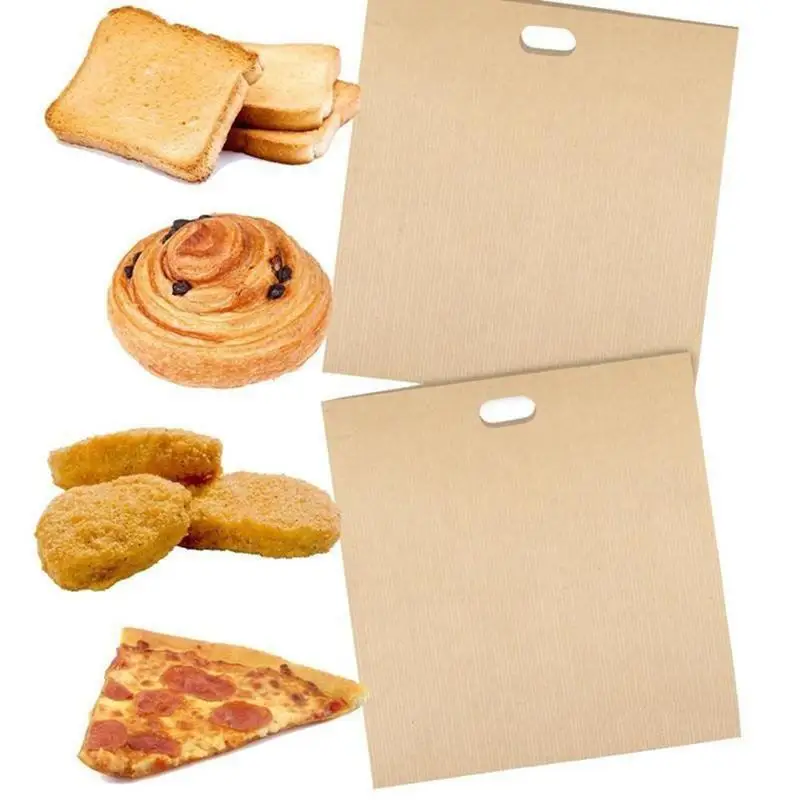 

1 piece Reusable Toaster Sandwich Bags Non Stick Grilled Cheese Made Coated Fiberglass Toast Microwave Heating Pastry Tools