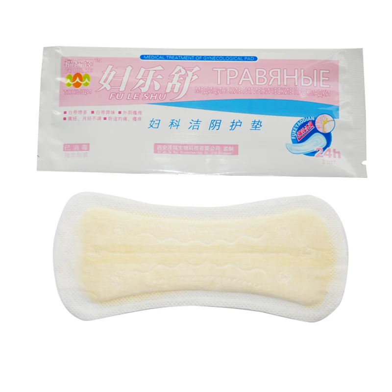 

50 pcs Chinese Medicine Pad Swabs Feminine Hygiene Product Women Health Medicated Anion Pads Women Care Gynecological Pad Strip