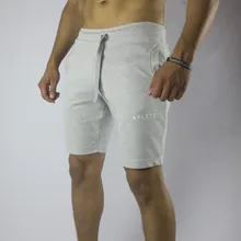 Мужские хлопковые летние свободные шорты для бега, бегущая улица, спортивный зал, фитнес спортивные штаны новые мужские спортивные шорты