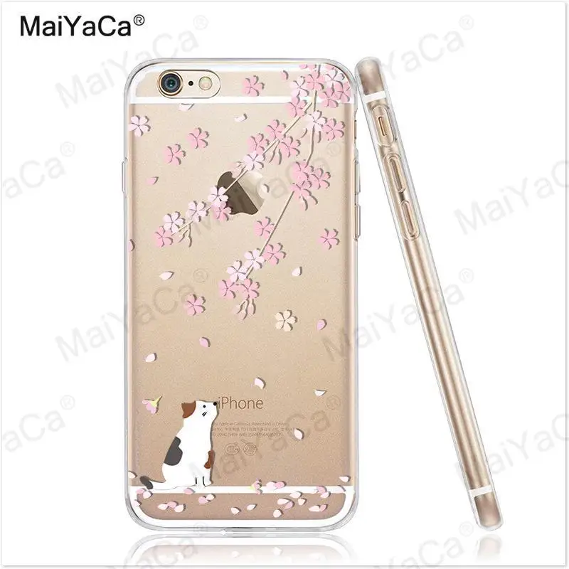 Мягкий силиконовый чехол MaiYaCa для iPhone 8 XS XR MAX 5s 6 6s 7plus 6plus 11pro|phone cases|for iphonecase cover |
