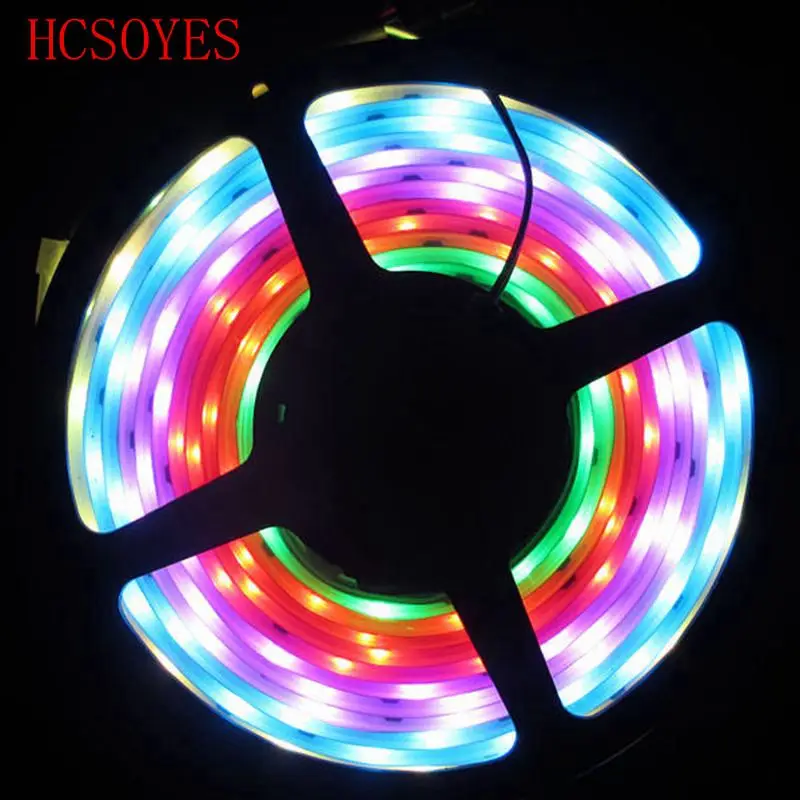 DC12V 5M 6803 IC Dream Magic Color LED Strip 5050 RGB Light IP67 Waterproof 133 Program +6803 controller | Освещение