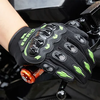 

Cycling Full Finger Gloves Women Men Anti Slip Breathable Handwear Motorcycle Protective Sportswear Accessories