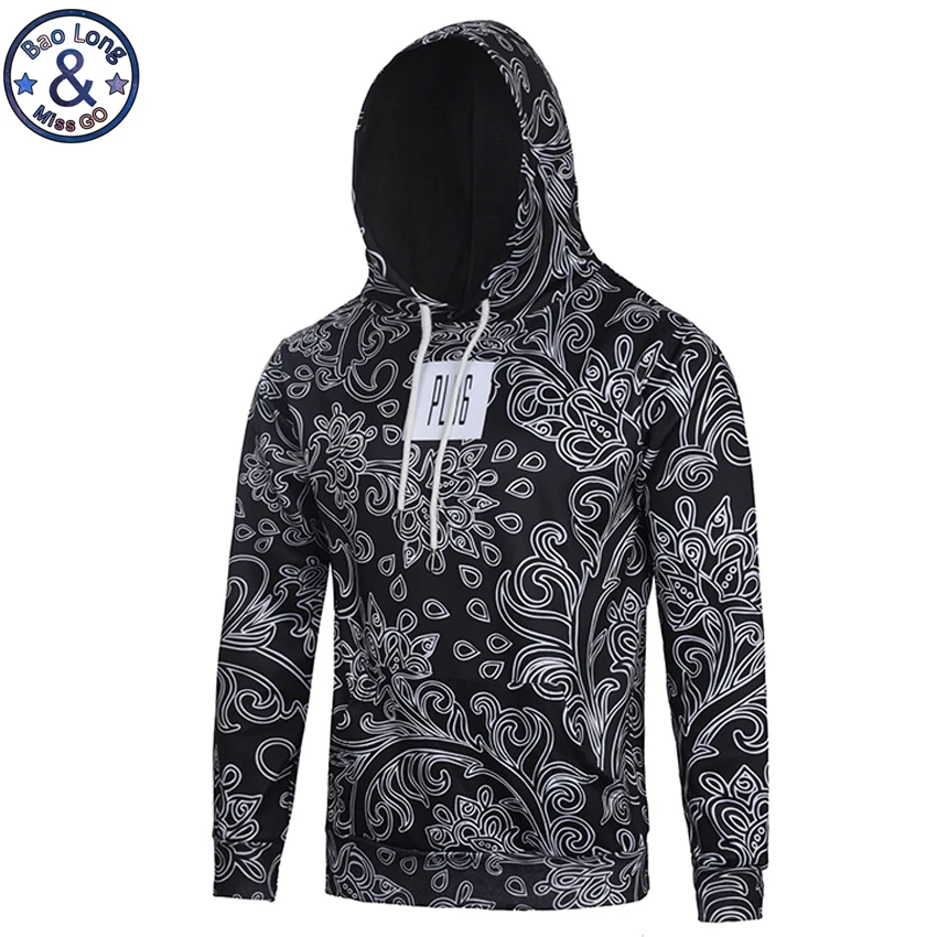 

Mr.BaoLong New fashion hip-hop 3D hoodies for men Europe and America style hooded sweatshirt male jersey con capucha H35