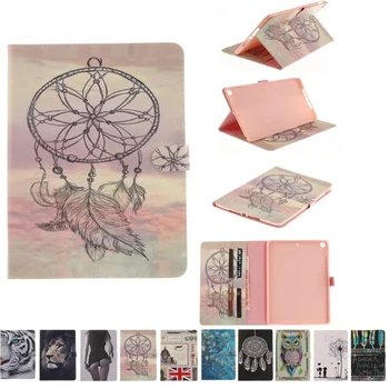 

Premium Print Protective Smart Case for Apple New iPad 9.7 2017 2018 A1822 A1823 A1893 Soft Silicon Back Cover with Stand Holder