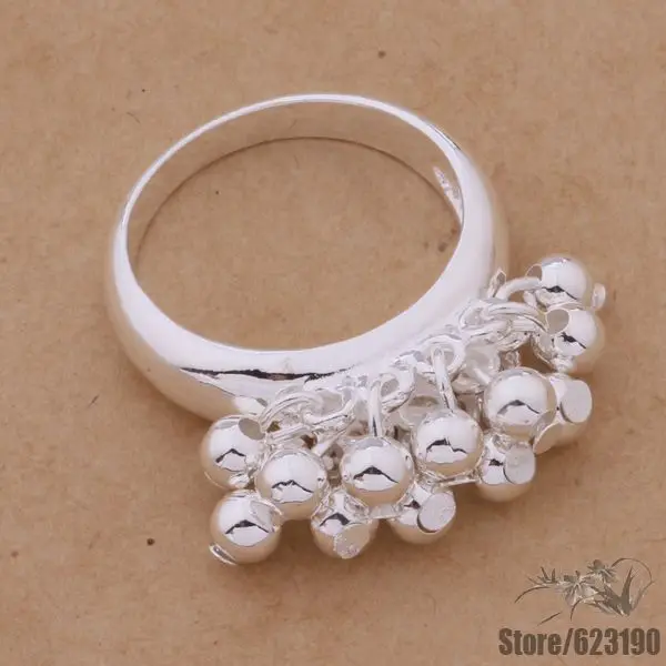 

AR284 silver plated rings for women, silver fashion love jewelry, beautiful grape /edfamuma fpraogya