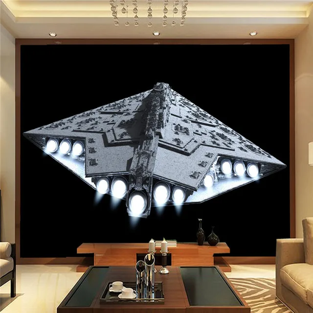 3D Raumschiff Fototapete Star Wars Wandbild Benutzerdefinierten Tapete