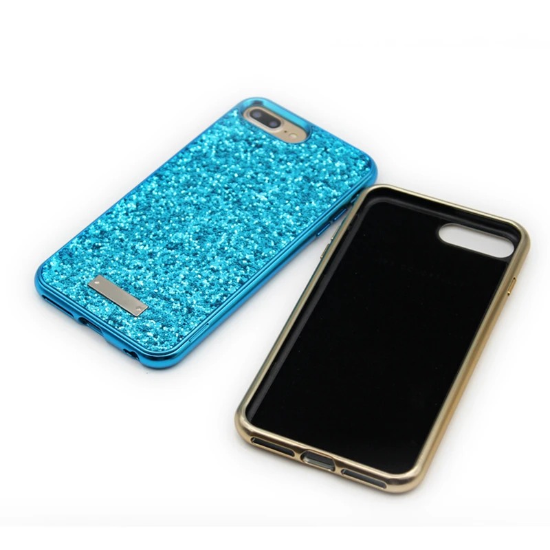 Aoweziic Latest All inclusive Design Gleams Women Phone Case Cover For iphone X XS 6s 7Plus 8Plus shine brand back cover case