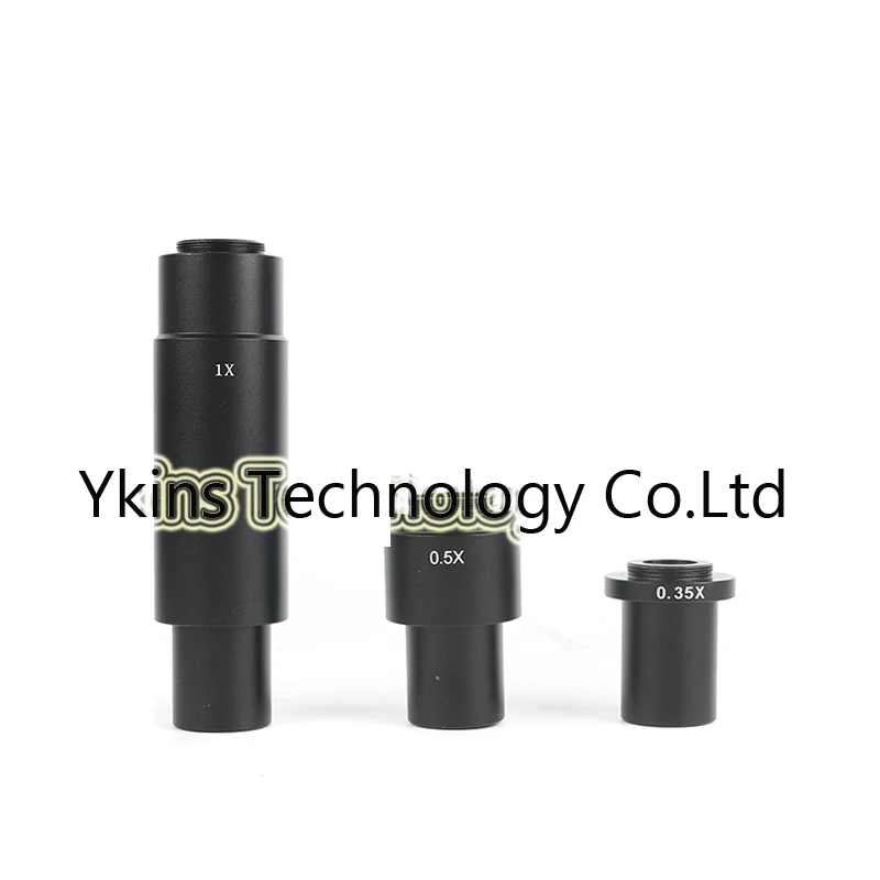 

0.35X 0.5X 1X Single Lens Zoom C-mount Adapter Lens for 10A 0.7X to 4.5X Industrial Microscope Lens Camera Lens Lens
