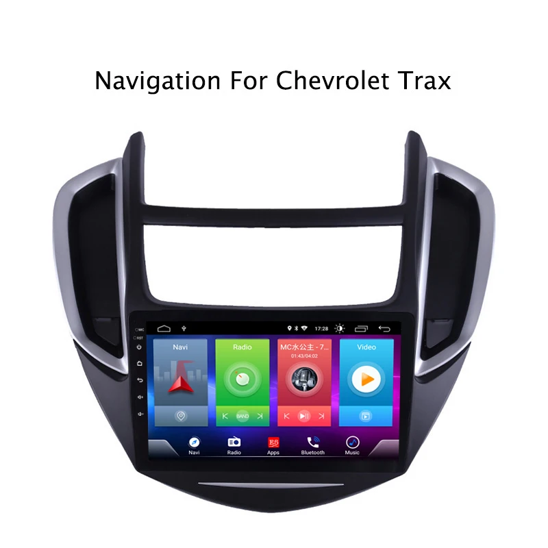 Full Touch Screen Car Android 8.1 Radio Player For CHEVROLET Trax- GPS Navigation Video Multimedia Built In Bluetooth