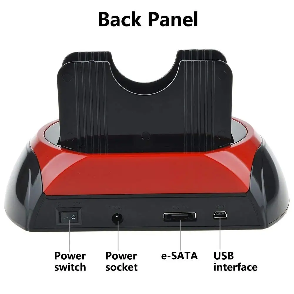 Nworld 2 5 3 дюймовый IDE SATA жесткий диск все в одном с двумя слотами USB 0 к HDD док станция