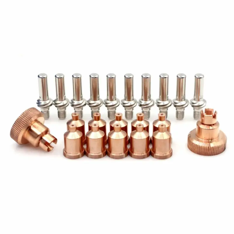 

LC105 Plasma Electrde 1.3mm Tips 60A Shield KP2845-2 For Tomahawk 1538 PK22 Tool Parts