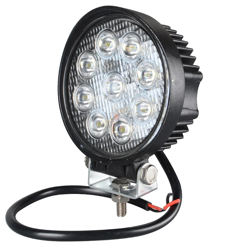 

4 Inch 27W LED Work Light Floodlight 12V 24V Round LED Offroad Light Lamp Worklight for Off road Motorcycle Car Truck Hot