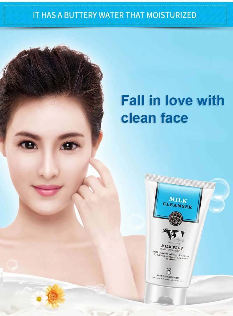 Fall in love with clean face