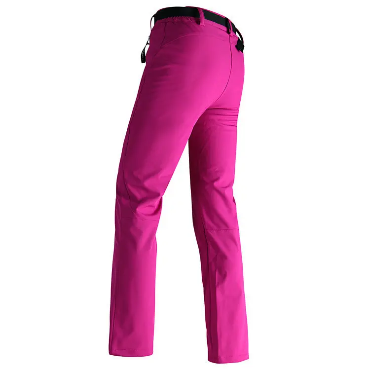 Женские брюки софтшелл pantalon зимние теплые флисовые длинные лыжные штаны