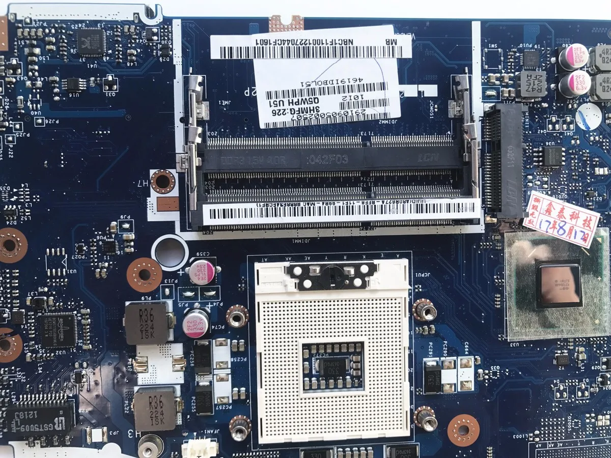 Оптовая и высококачественная материнская плата NBC1F11001 для Acer Aspire ноутбука Q5WVH HM70